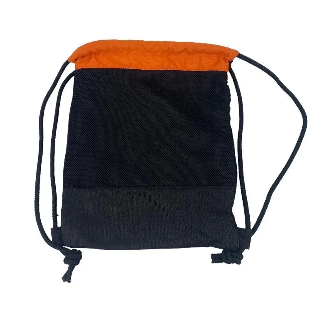 Houston Dynamo Drawstring Backpack Mesh Zipper Pockets & Lanyard
